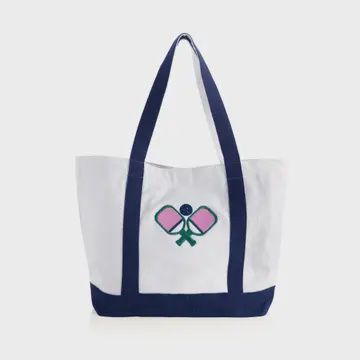 PICKLEBALL PADDLES TOTE, IVORY