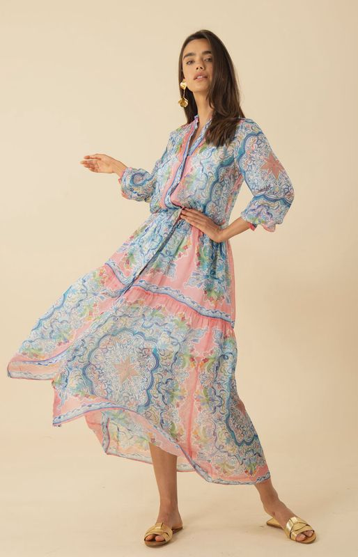 Halo Chiffon Maxi Dress