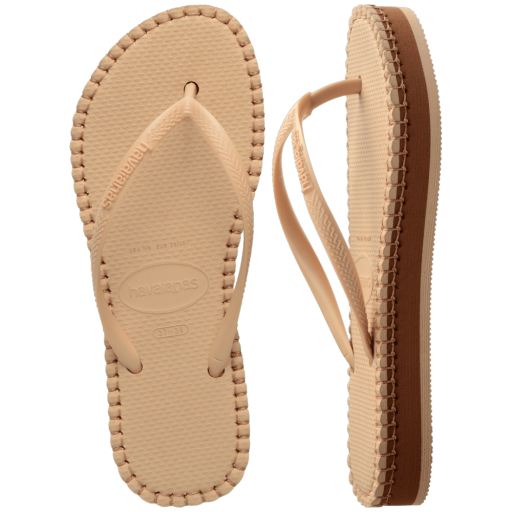 slim flatform loop sandals