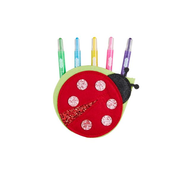 Lady Bug Crayon Holder
