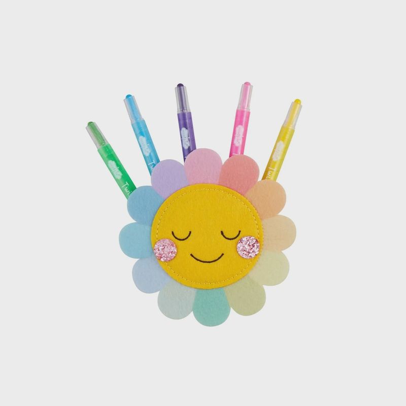 Daisy Twisty Crayon Holder