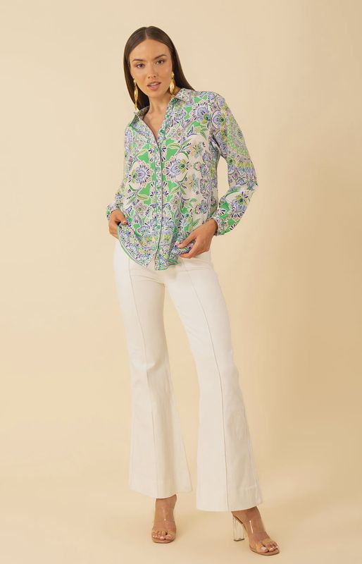 Azariah Silk Top