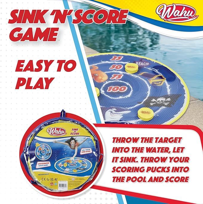 Sink &#39;N&#39; Score Underwater Dart Pool Game
