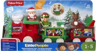 Fisher-Price Little People Toddler Toy Musical Christmas Train