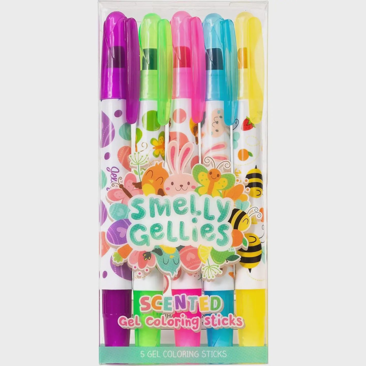 Spring Smelly Gellies - Scented Glidwrite Gel Coloring Stick