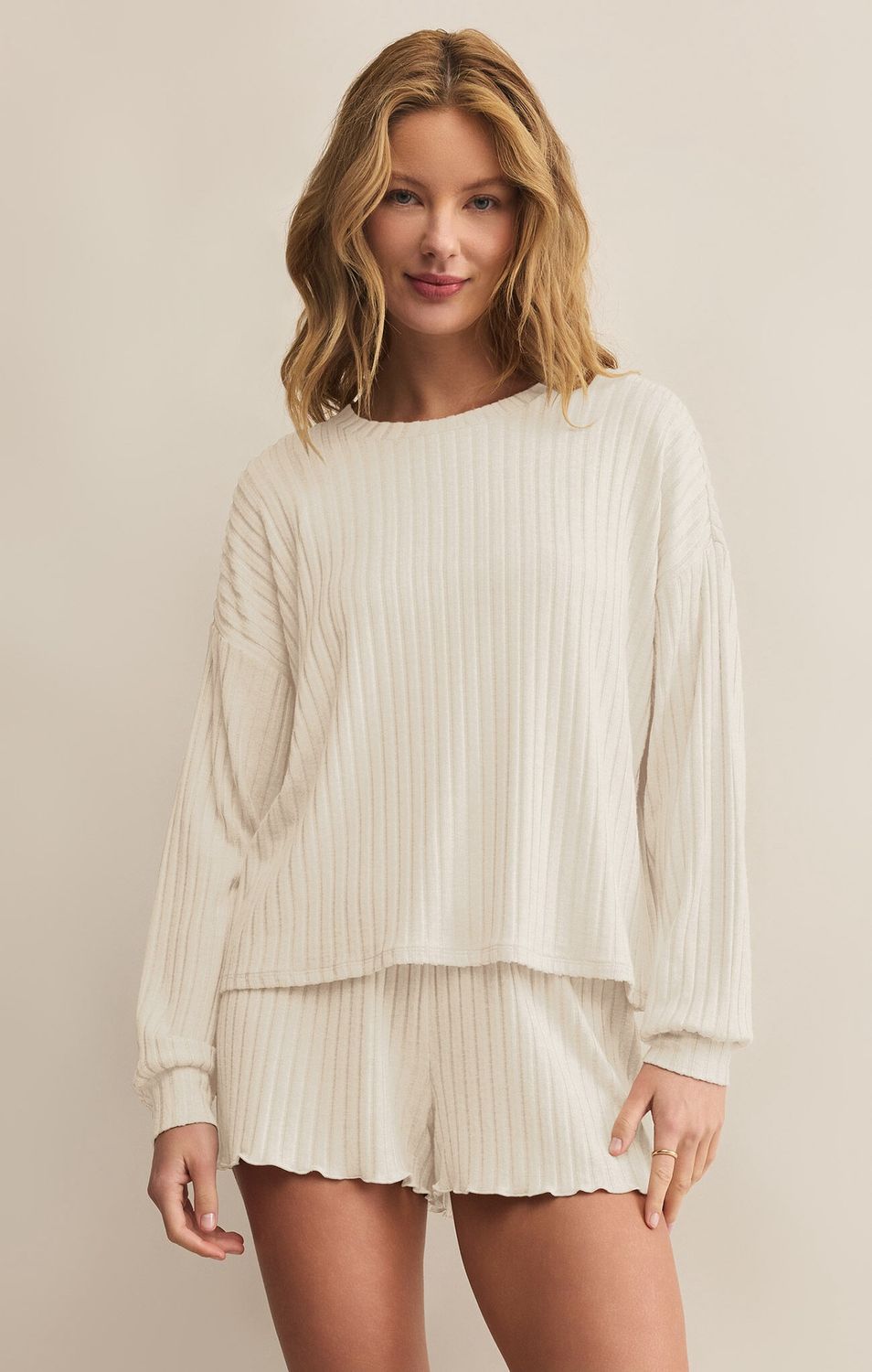 Daydream Rib LS Top