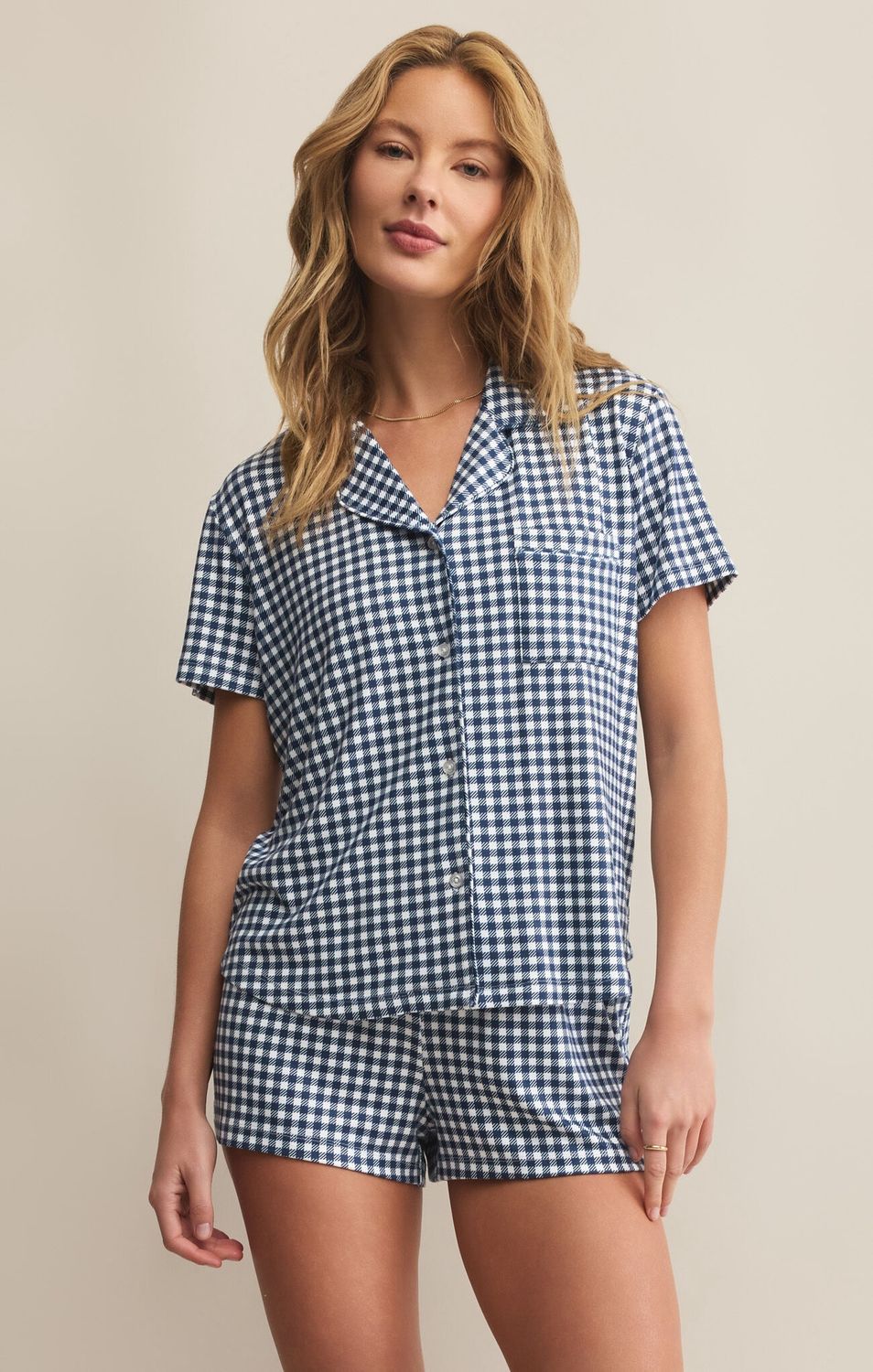 Amy Gingham Top
