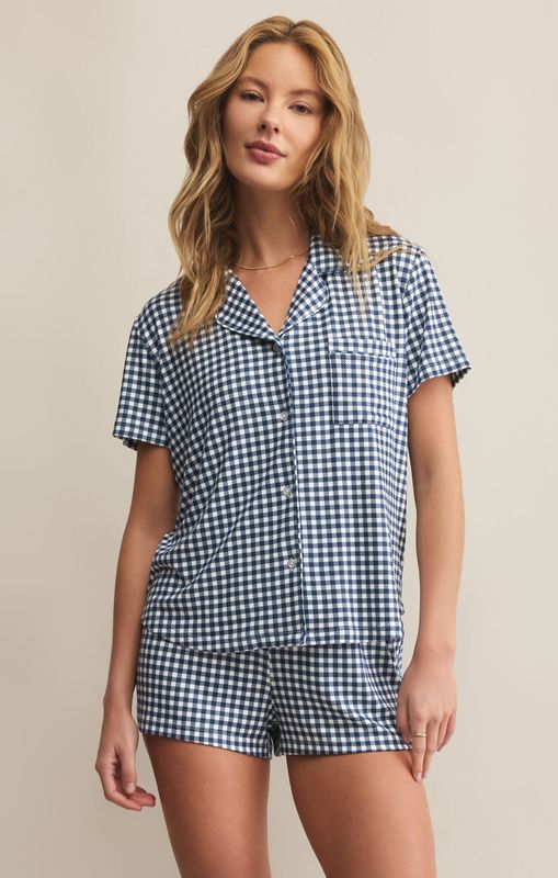 Amy Gingham Top