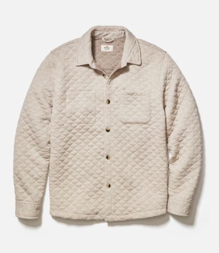 Corbet Quilted Overshirt, Size: Small