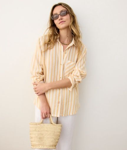 Jane Relaxed Linen Shirt