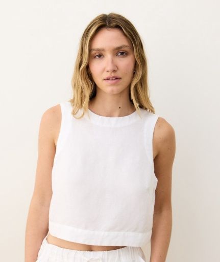 Quinn Linen Tank