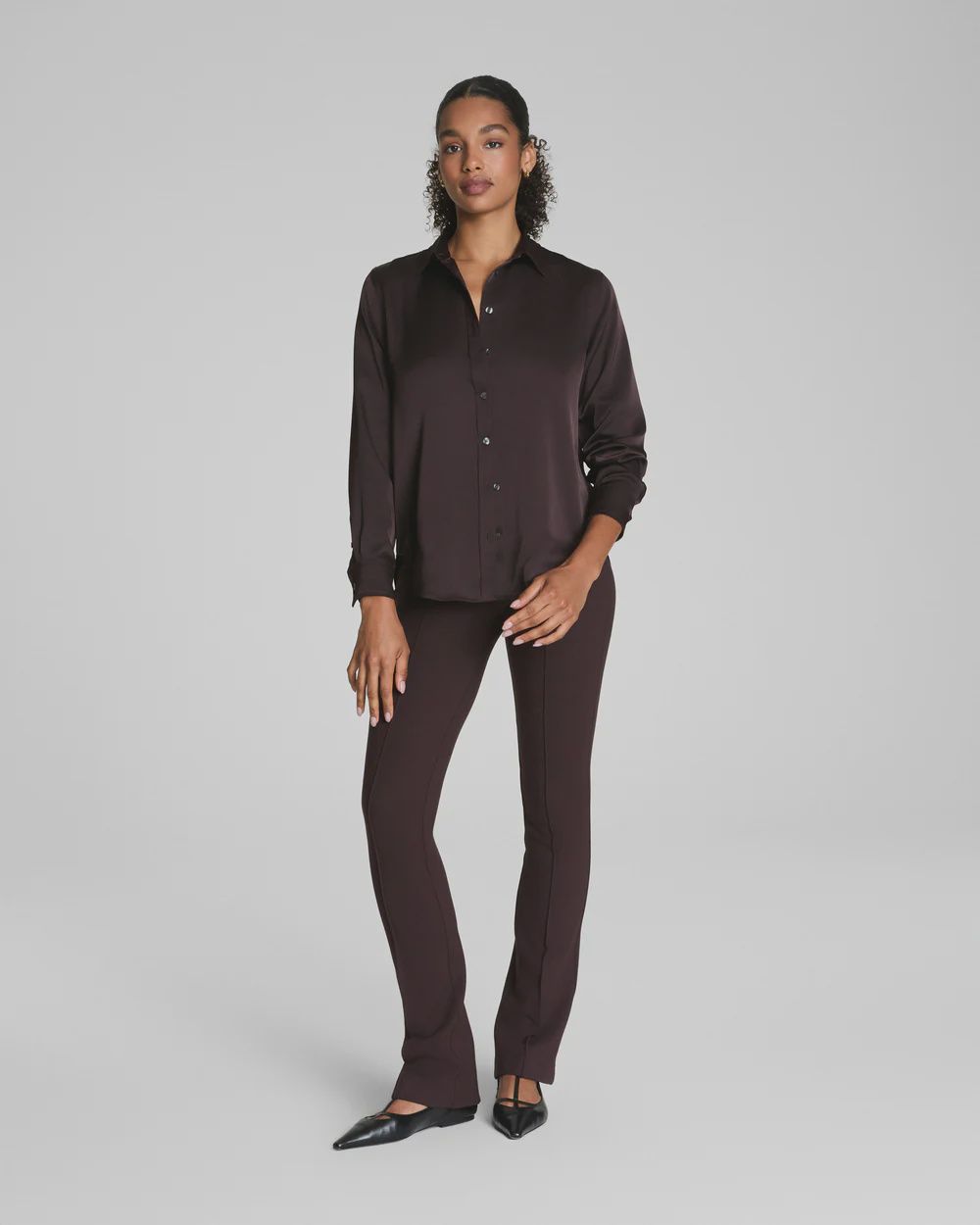 Spanx Supersmooth Ponte Micro Flare Pant