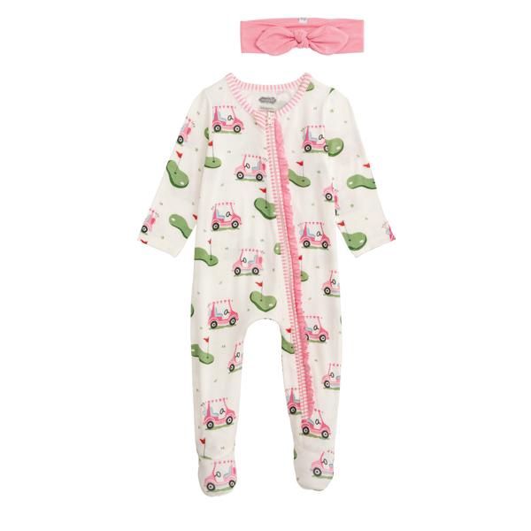 Girl Golf print sleeper