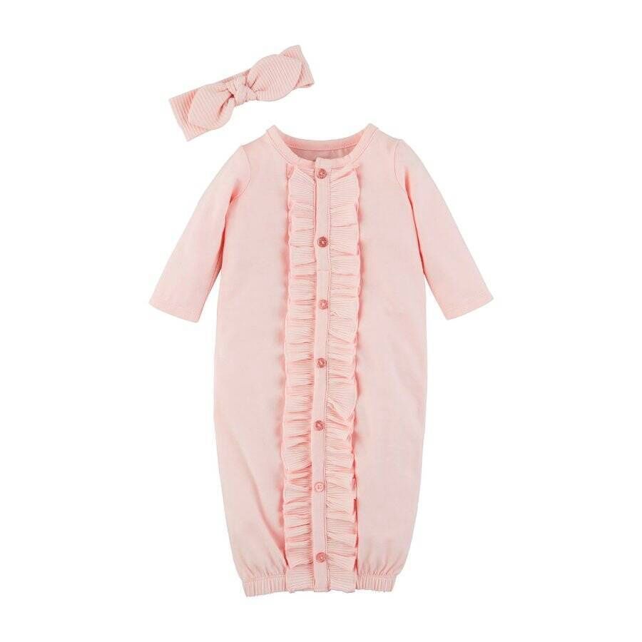 Pink dot gown