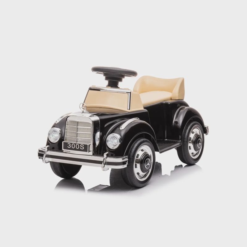 6V Mercedes Benz 300S 1 Seater Mini Ride-On Car for Kids