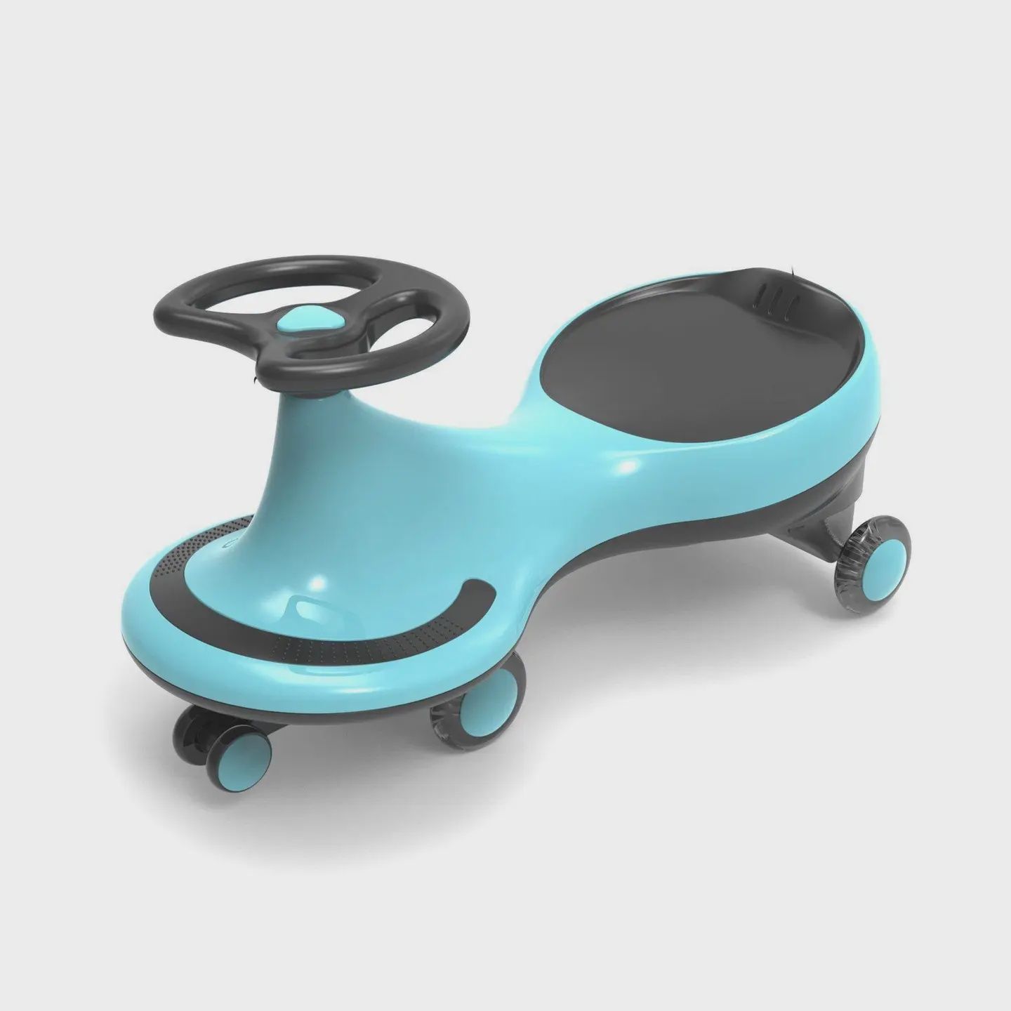 Freddo Toys Swing Car with Flashing Wheels, Color: Blue