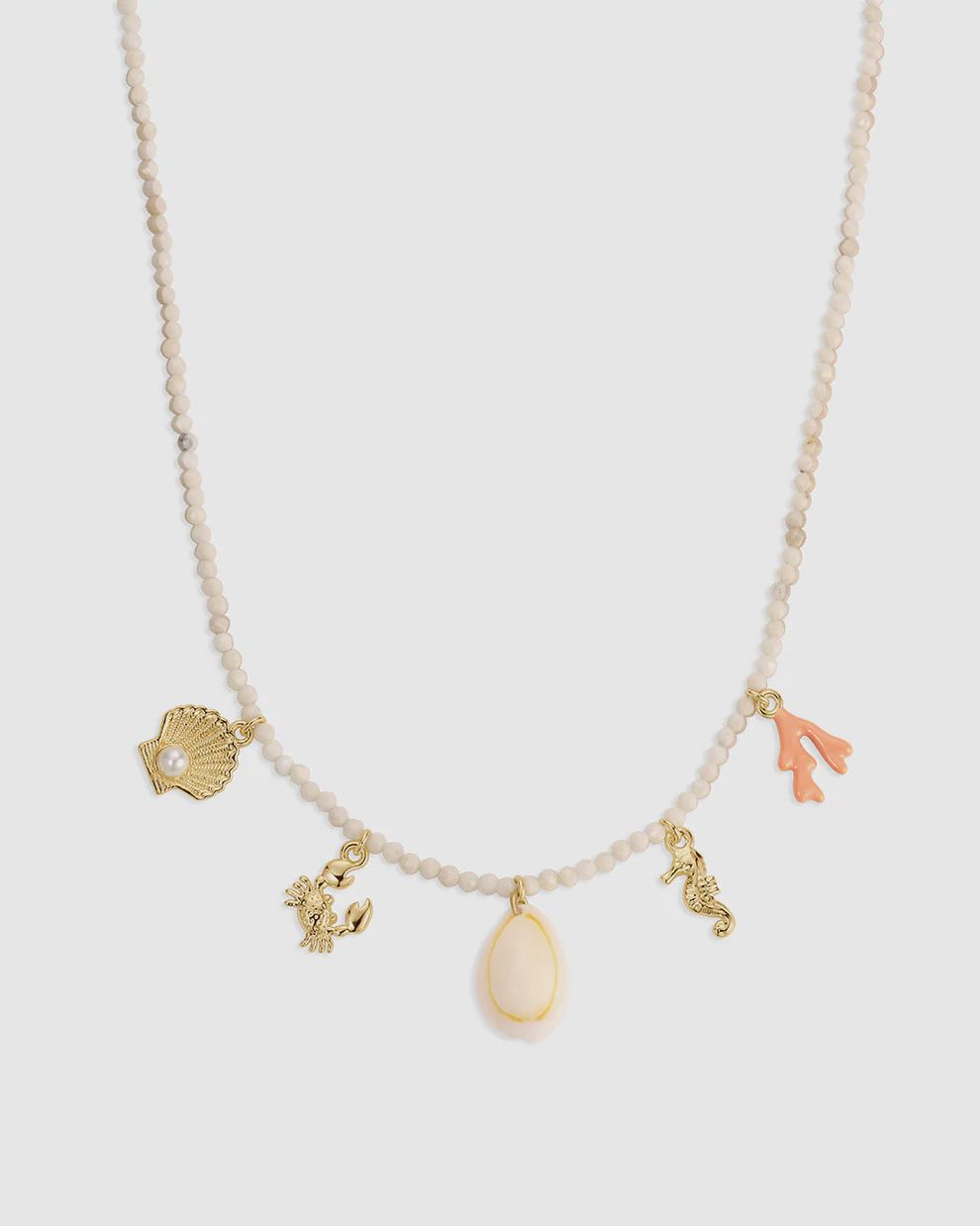 Ocean Mini Charm Necklace