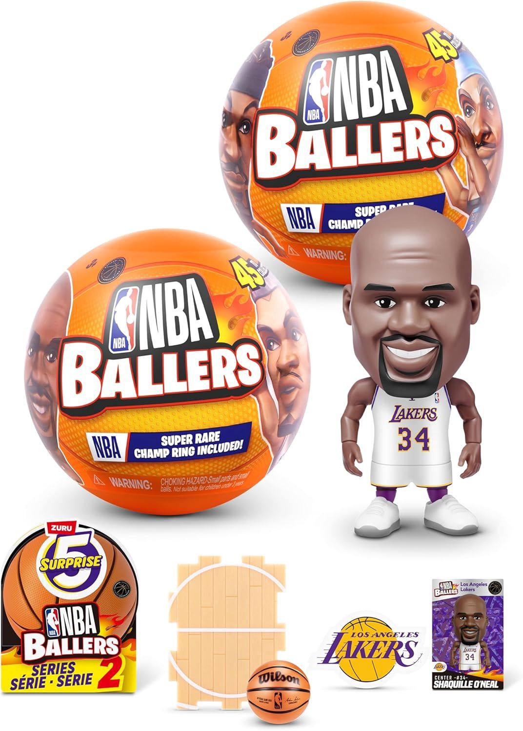 5 Surprise NBA Ballers Series 2