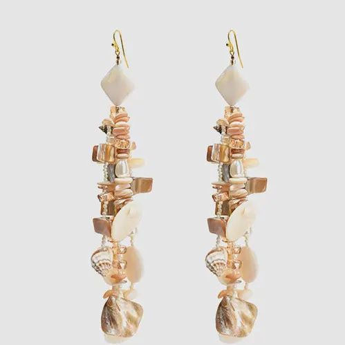 Beach Vide Shell Earrings
