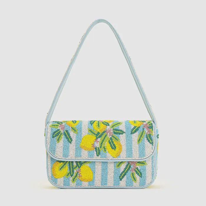 Limoncello Stripe Shoulder Bag