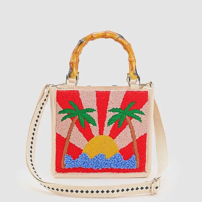 Tropic Like It's Hot Embellished Handbag