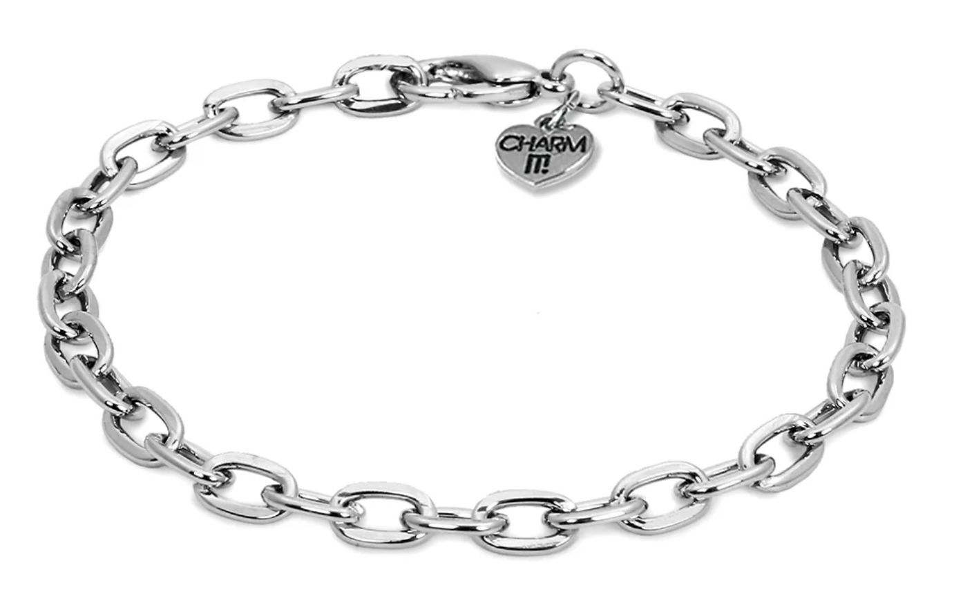 Charm it bracelet, Color: Silver Chain