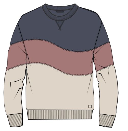 Relaxed Cloud 9 Fleece Crew, Size: Medium