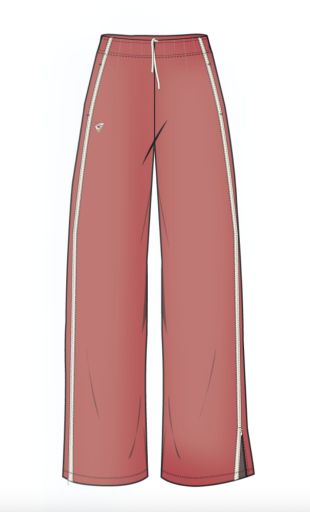 Cloud 9 Fleece Track Pant Ruby, Size: Medium