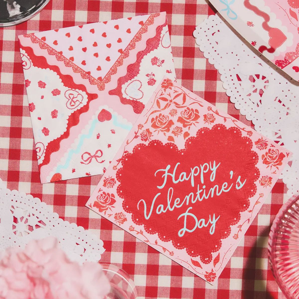 Valentine Napkins - 24 pack | Galentine's, Vday