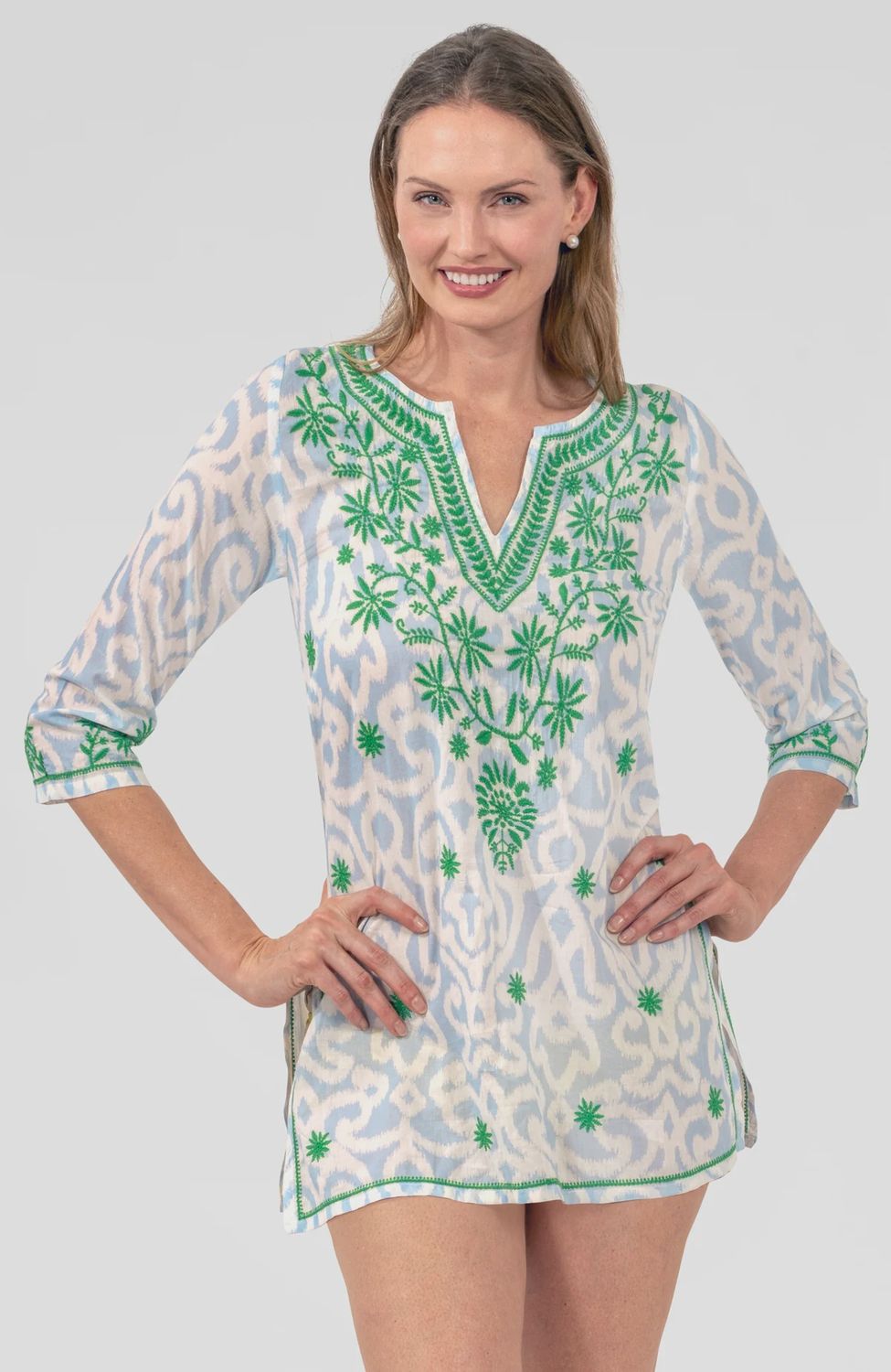 Embroidered Tunic - Arabesque