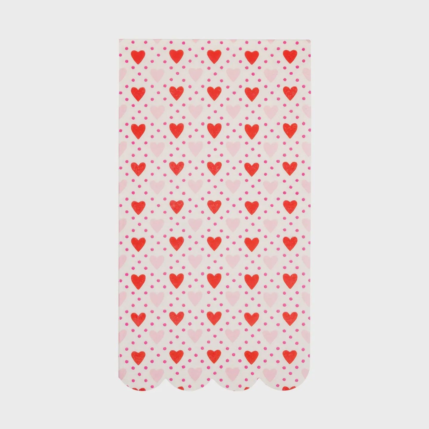 Pink and Red Hearts Guest Napkin (24 ct)