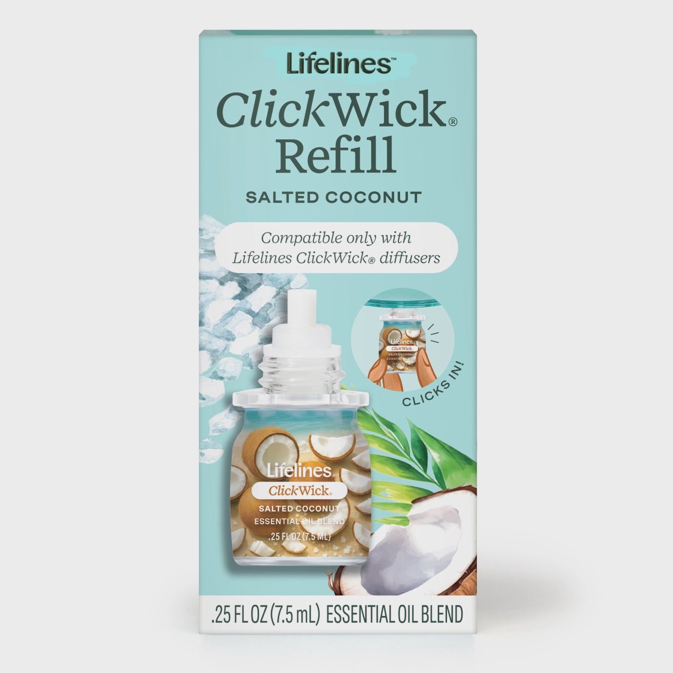 Clickwick Salted Coconut Refill