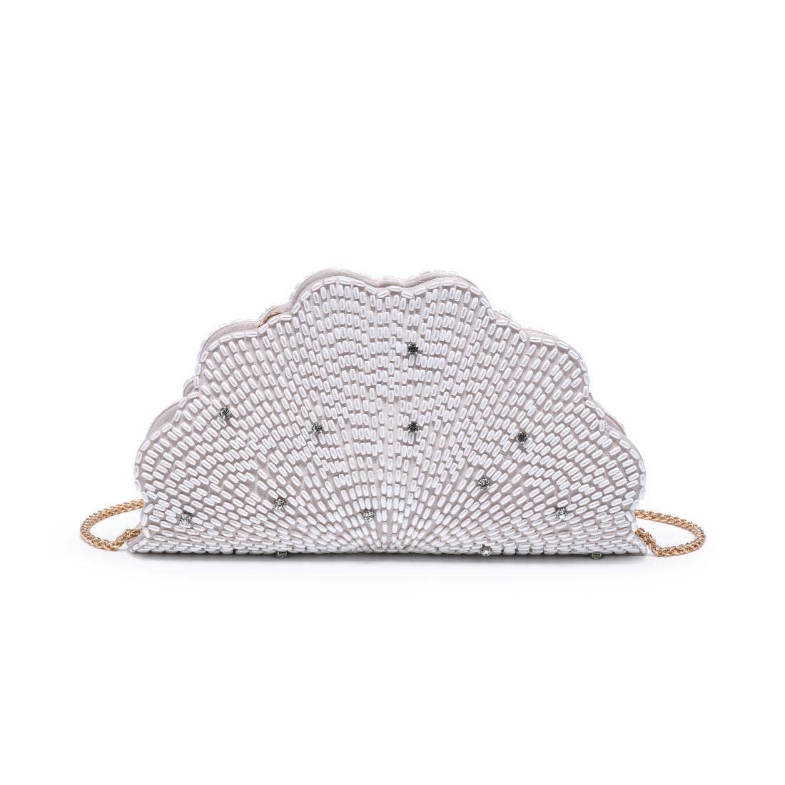 Mason Evening Bag, Color: Ivory