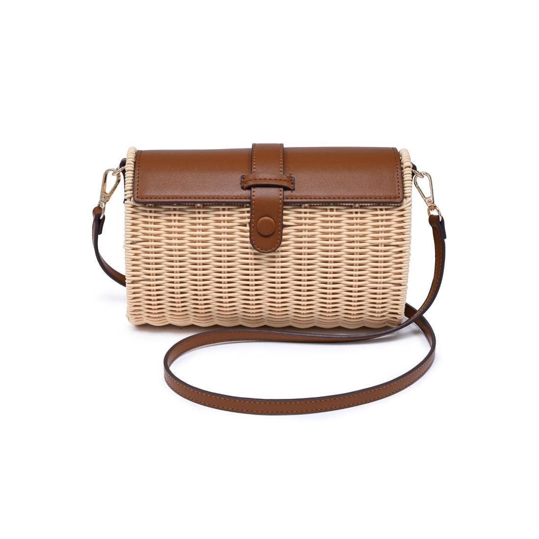 Benjamin Crossbody, Color: Natural Tan