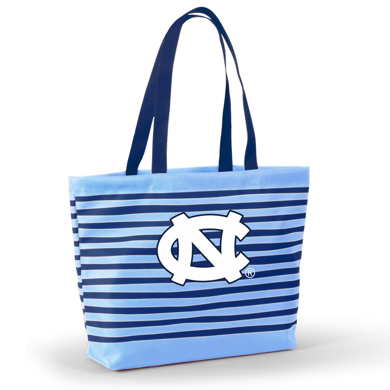 New!  North Carolina Tatum Tote Wavy Striped Tote  by Desden