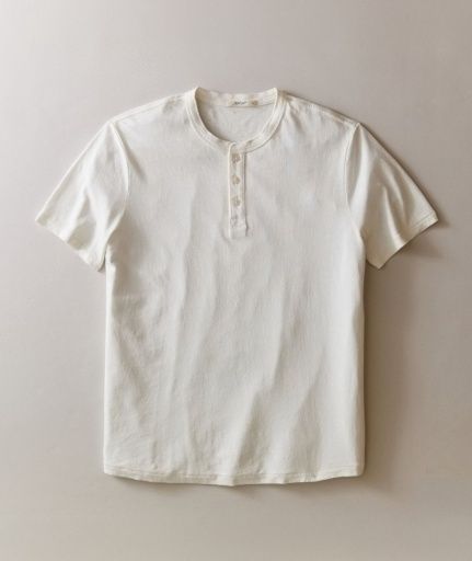 Hemp Cotton Henley, Size: Small