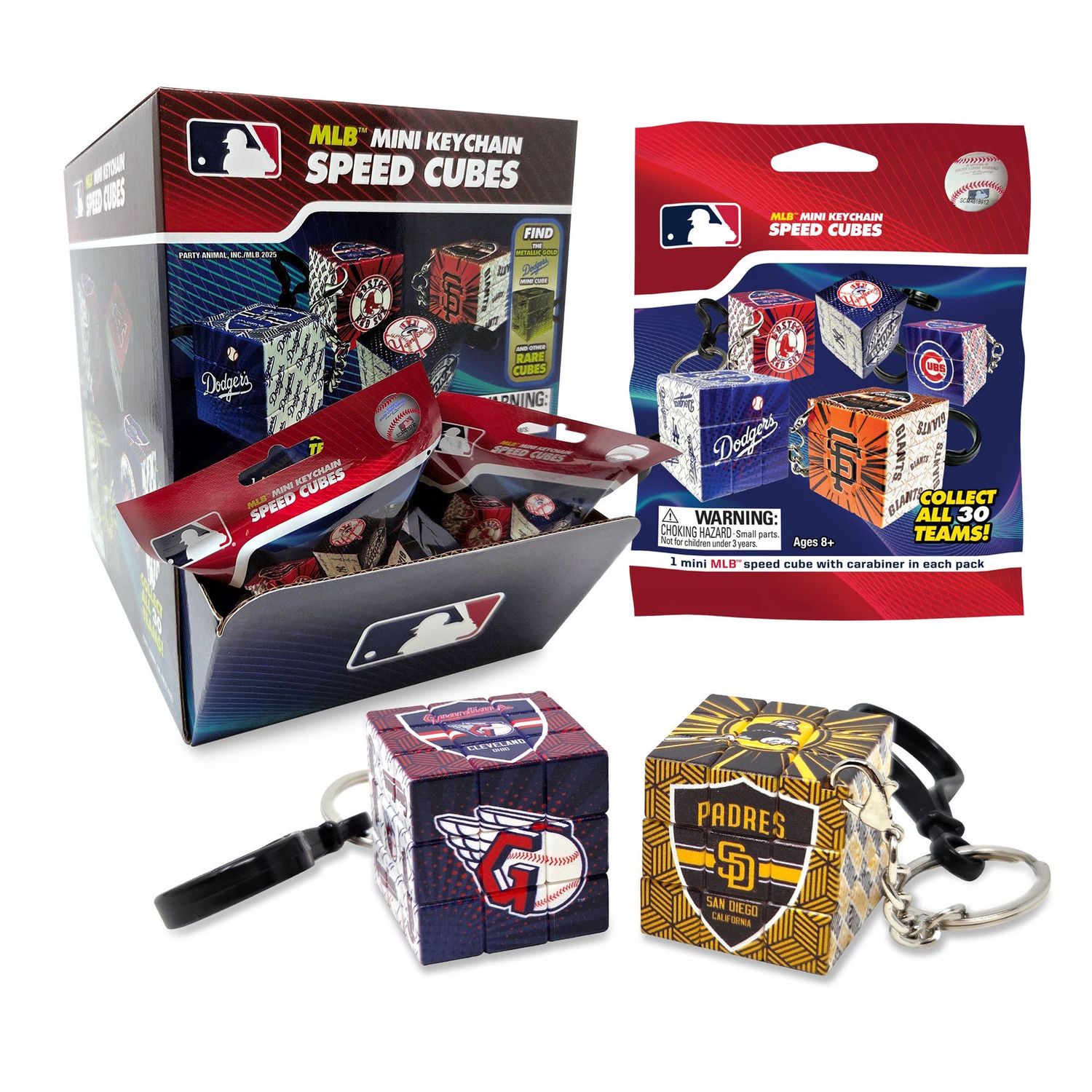 MLB Mini Speed Cube Feed Display