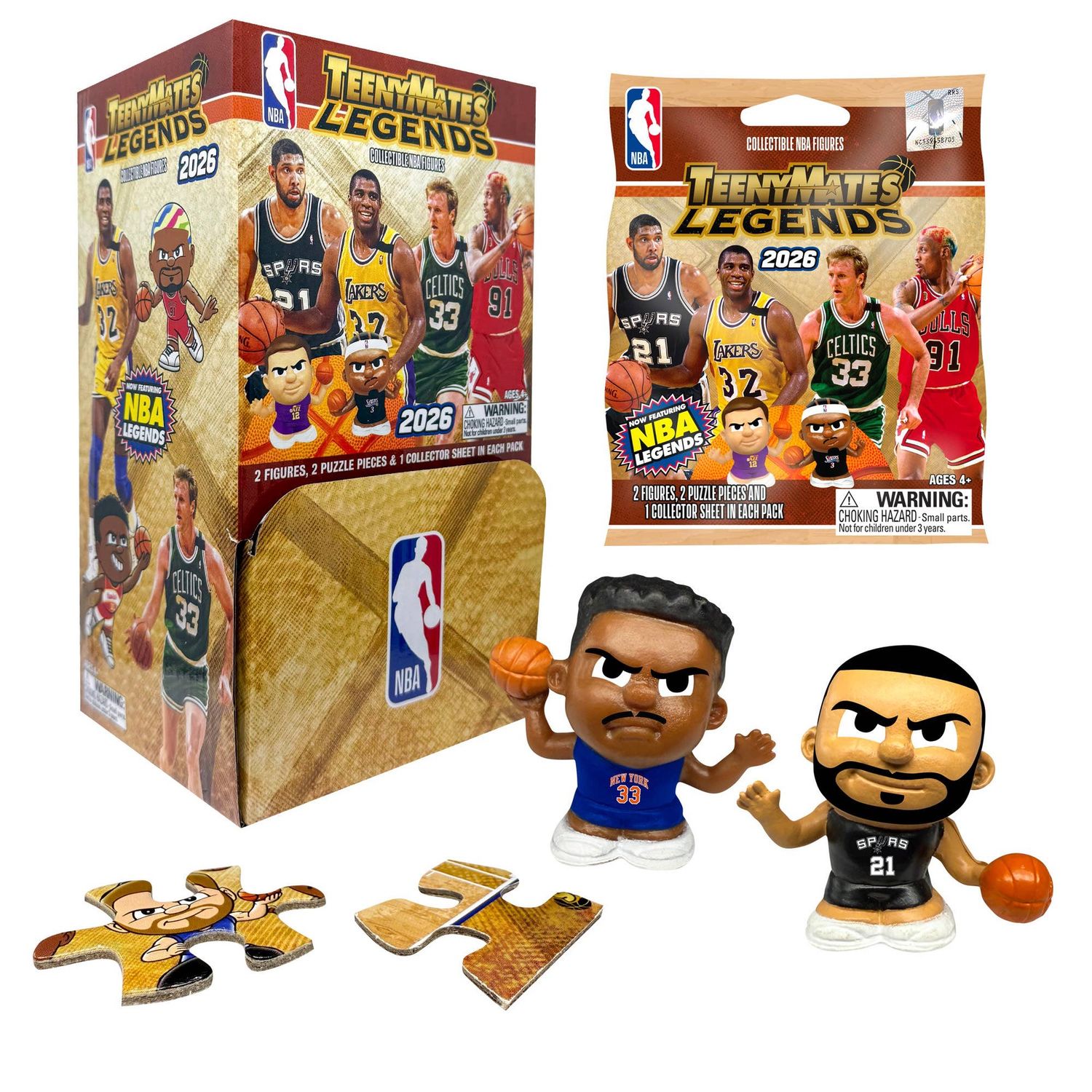 TeenyMates Legends NBA 2026 Players