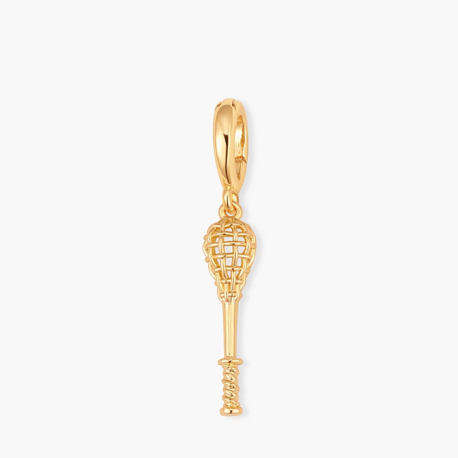 Effie Lacrosse Charm, Metal: Gold