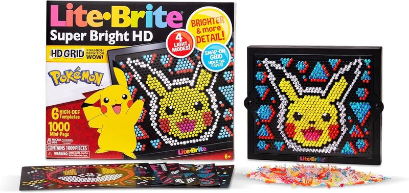 Lite Brite Super Bright HD - Pokemon Edition