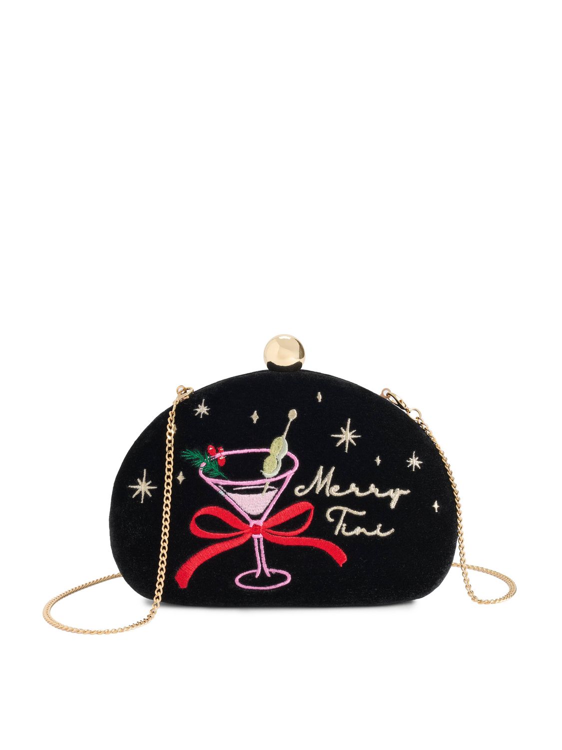 "MERRY TINI" MINAUDIÈRE, BLACK