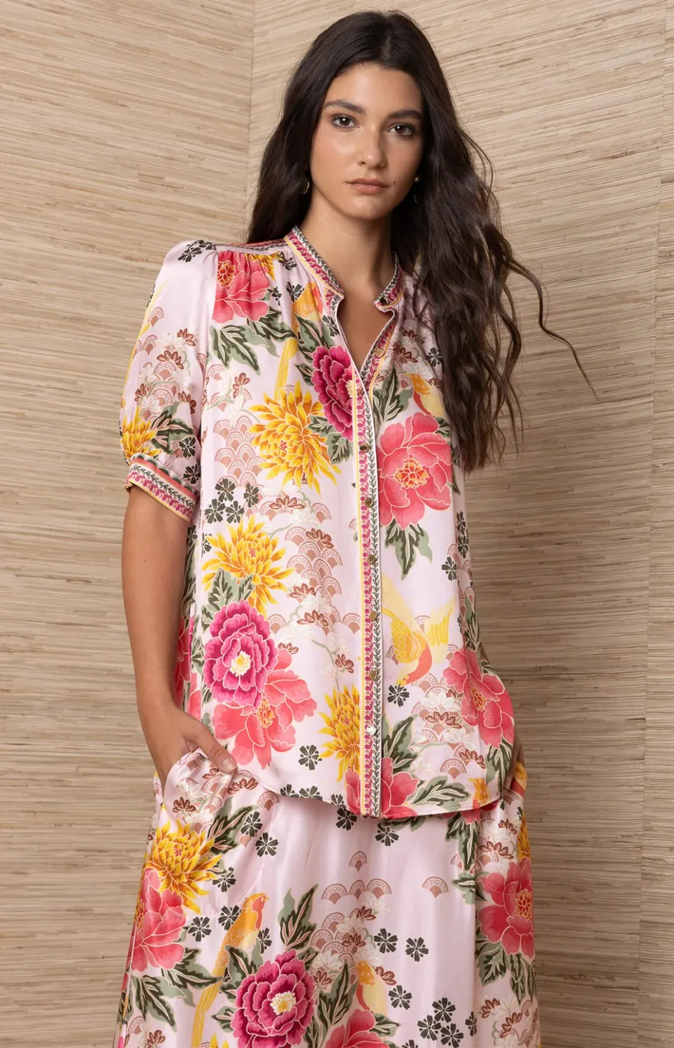 Scottie Silk Top
