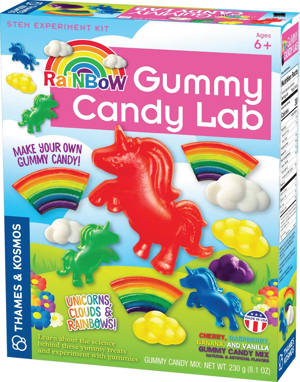 Rainbow Gummy Candy Lab - Unicorns, Clouds &amp; Rainbows Stem