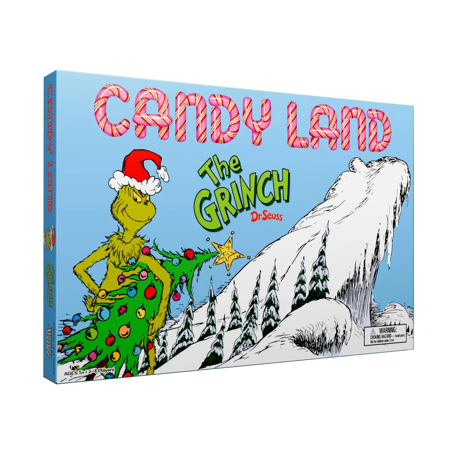 Candyland Board Game Grinch Edition