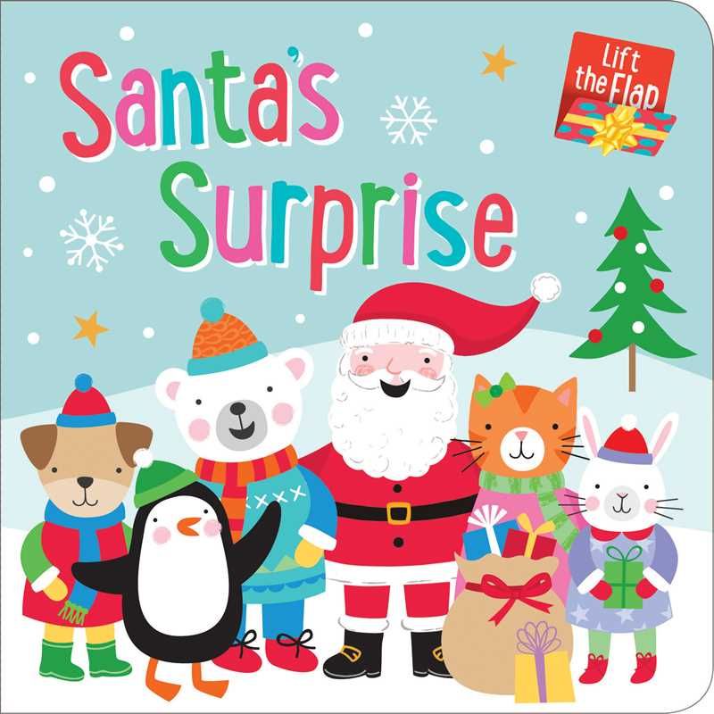 Santa's Surprise: Chunky Lift-the-Flap Board Book