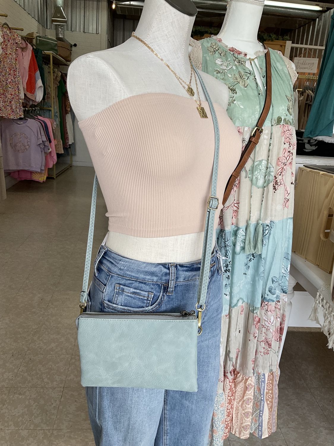 Out On The Town Crossbody Teal