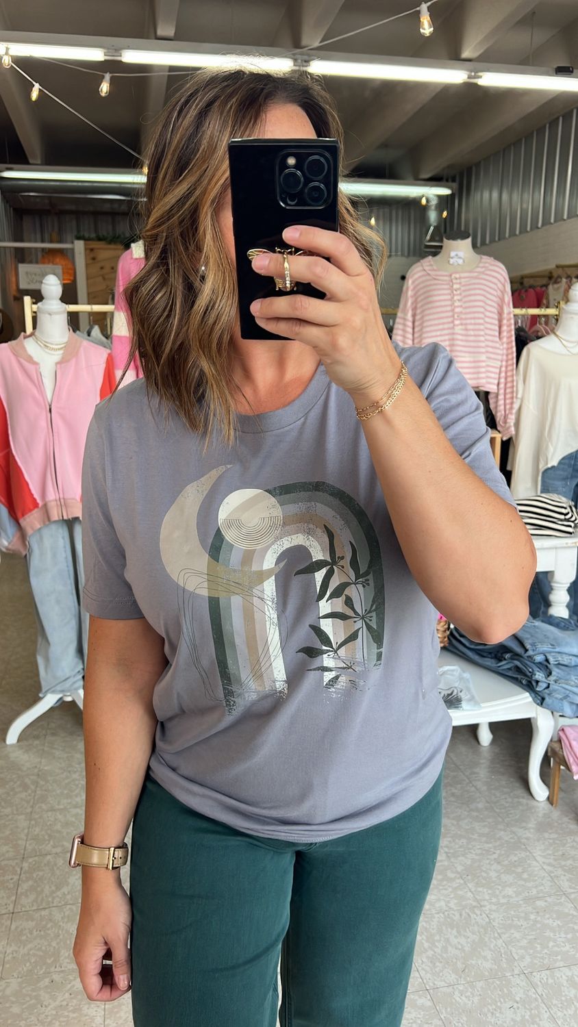 Boho Rainbow Tee