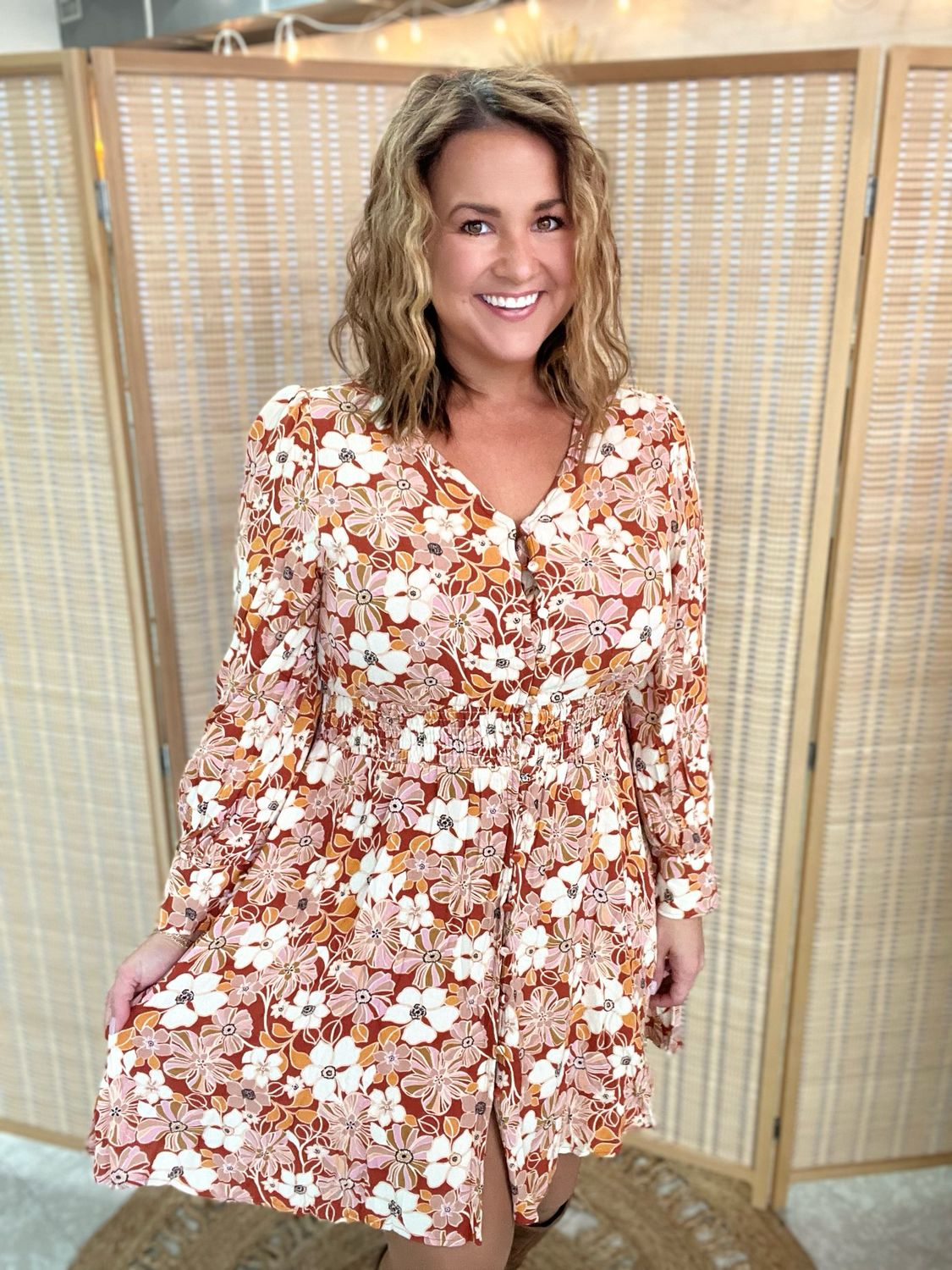 Fall In Bloom Dress