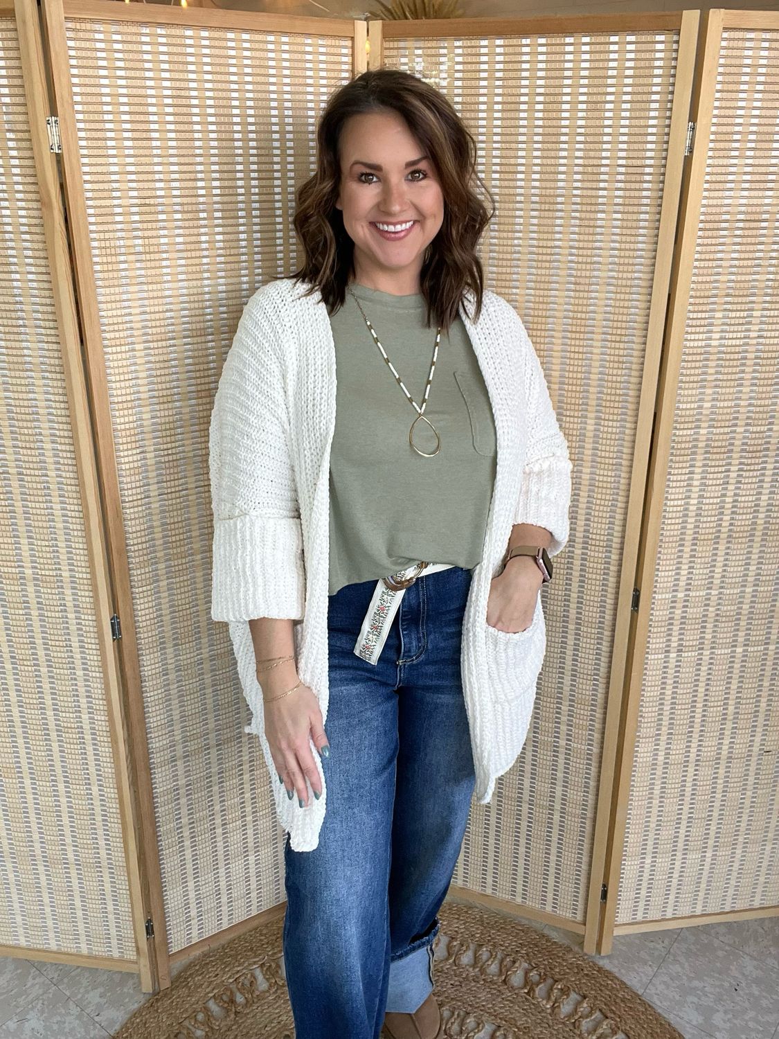 Best of the Best Cardigan- Cream