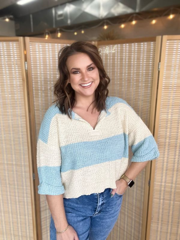 Baby Blue Top